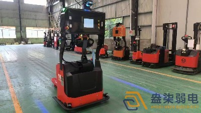 叉車式AGV托盤貨物搬運適用工況